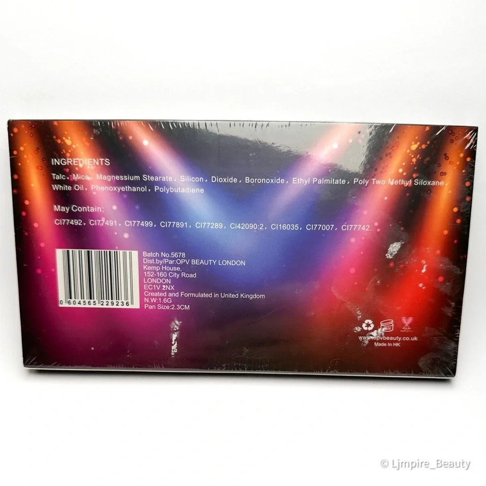 OPV Beauty Spotlight Eyeshadow Palette NIB Sealed